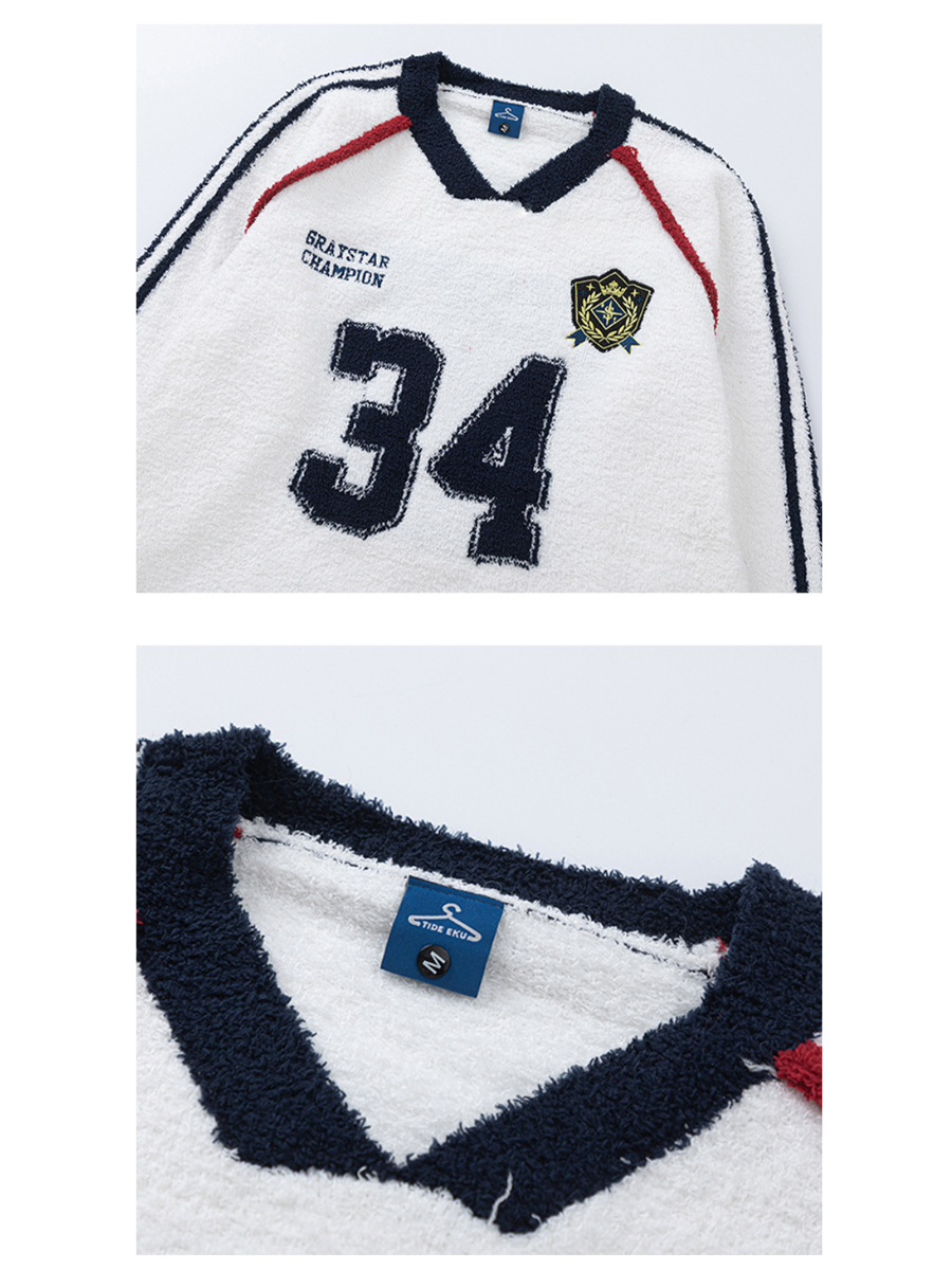 Sports Casual Pullover Sweater