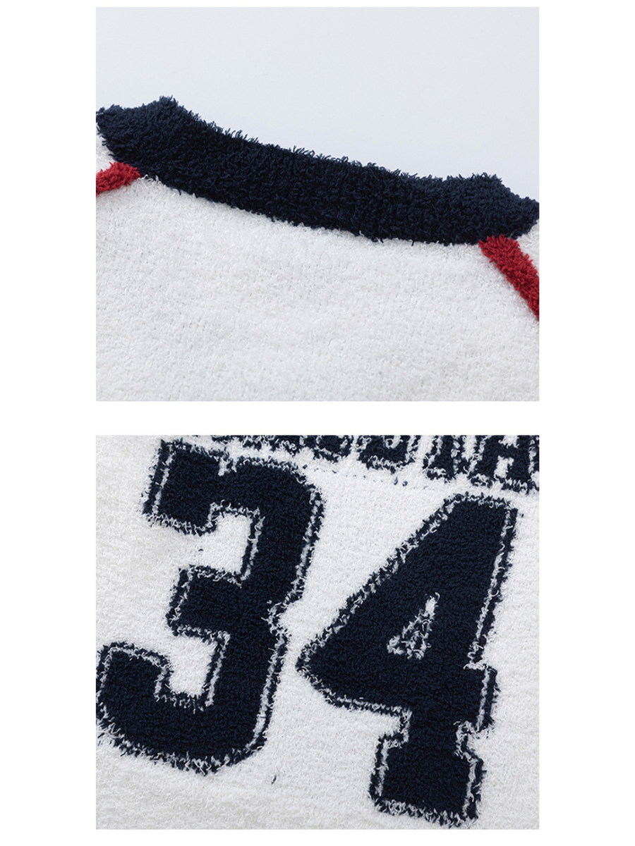 Sports Casual Pullover Sweater